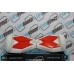Razor Blade - White Red 6.5 Inch